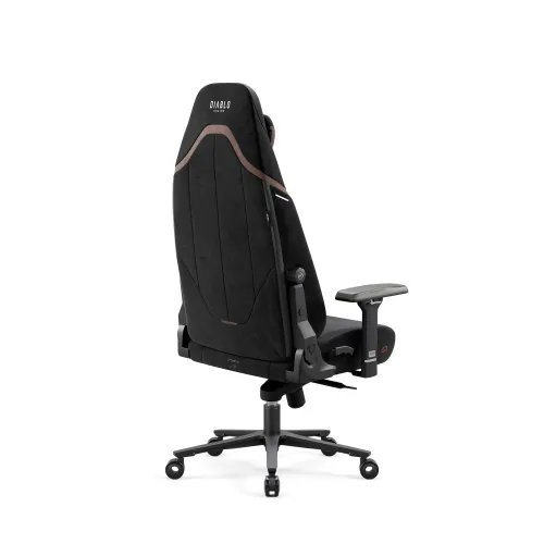 Fotel Diablo Chairs X-Eye 2.0 Ultra Gamingowy do 140kg Tkanina Czarny