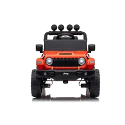 Auto Na Akumulator Jeep Rubicon 2X200W 24V Eva Skóra LED Pilot Radio MP3
