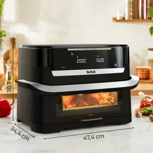 Air fryer Tefal Ever Fry Dual Flex EY9278 2700W 9l Aplikacja mobilna