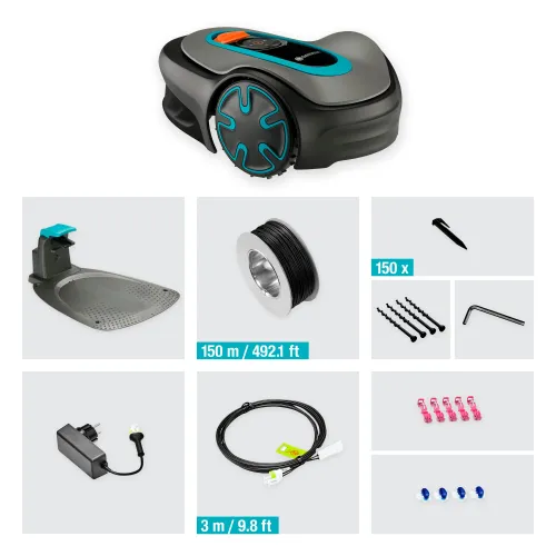Robot koszący GARDENA Sileno Minimo 500 sterowanie Bluetooth