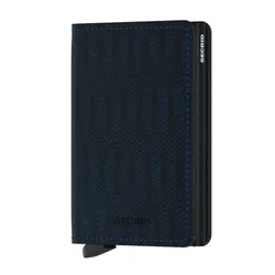 Küçük RFID Cüzdan Slimwallet Gizli Çizgi-donanma