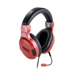 Słuchawki przewodowe z mikrofonem BigBen PS4 Gaming Headset V3 Nauszne Czerwony