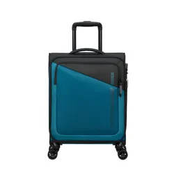 Walizka kabinowa American Tourister Daring Dash EXP- black / blue