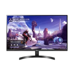 Monitor LG 32QN600P-B - gamingowy - 32" - 2K - 75Hz - 5ms