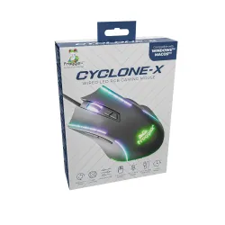 Myszka gamingowa FroggieX Cyclone-X Czarny