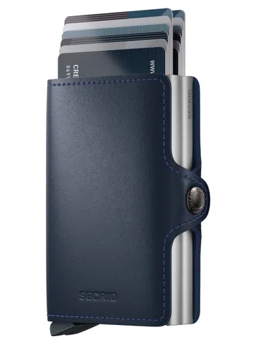 Кошелек Secrid twinwallet Original RFID pocket wallet - navy