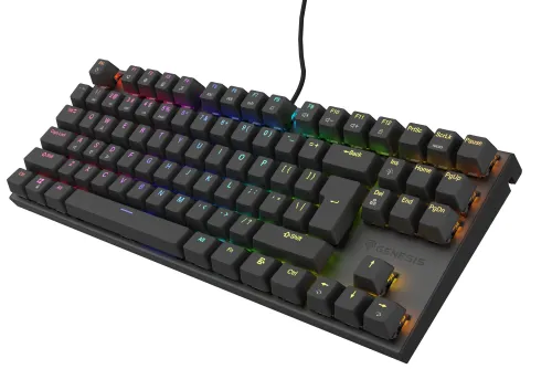 Klawiatura mechaniczna Genesis Thor 303 TKL HOT SWAP Outemu Brown Czarny