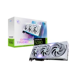 Karta graficzna MSI GeForce RTX 5080 Gaming Trio OC White 16GB GDDR7 256bit DLSS 4