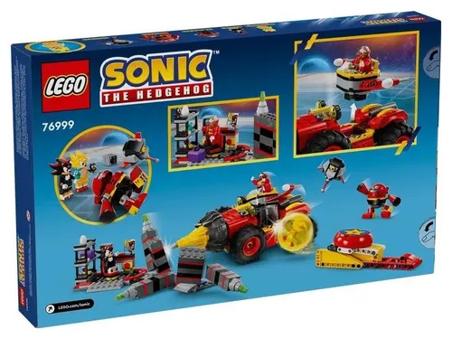 LEGO Sonic 76999 Super Sonic против Egg Drillster