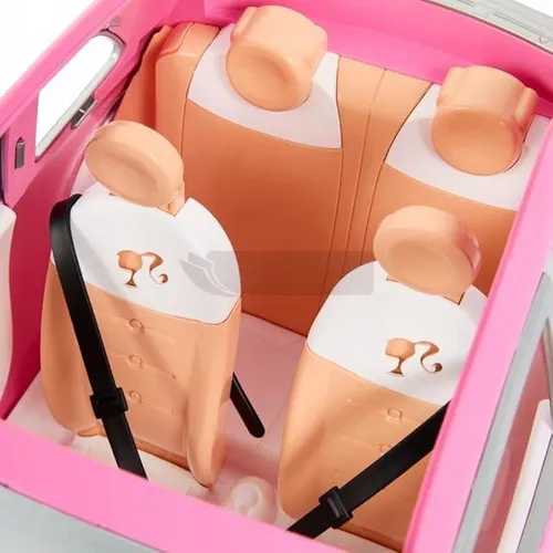 BARBIE AUTO FIAT 500 KABRIOLET SAMOCHÓD DLA LALEK Barbie zestaw z lalką HRG59