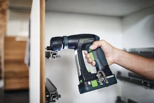 Festool C 18 HPC 4.0 ve-Plus 18V Akülü Matkap Tornavidası 2 x Akülü 4ah