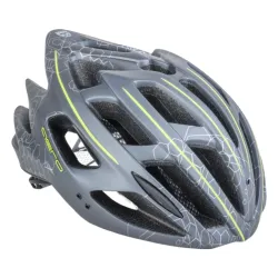 Kask rowerowy Author Aero X8 szaro-żółty