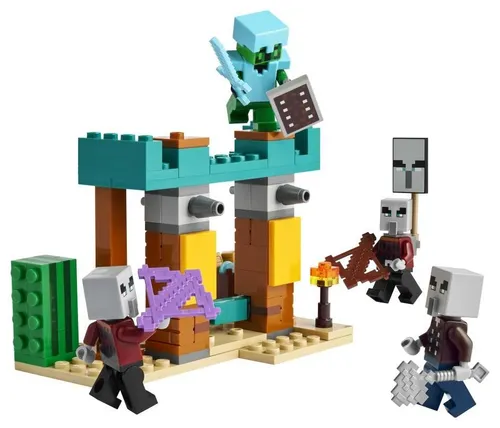 LEGO Minecraft 21267 Пустынный патруль плохих парней