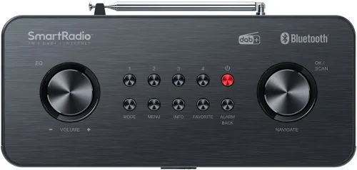 Radioodbiornik Kenwood CR-ST200S-B Radio FM DAB+ Internetowe Wi-Fi Bluetooth Czarny