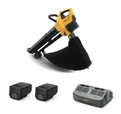 Dmuchawa do liści akumulatorowa STIGA 20V VS 100E 2x 4.0 Ah
