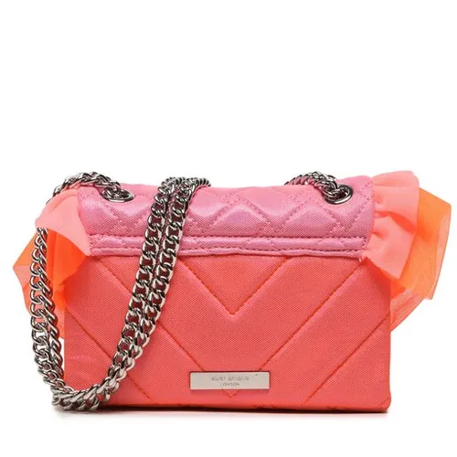 Kurt Geiger 690-Geantă Mini Kensington Cu Volane 9963057609 Pieptene Roz