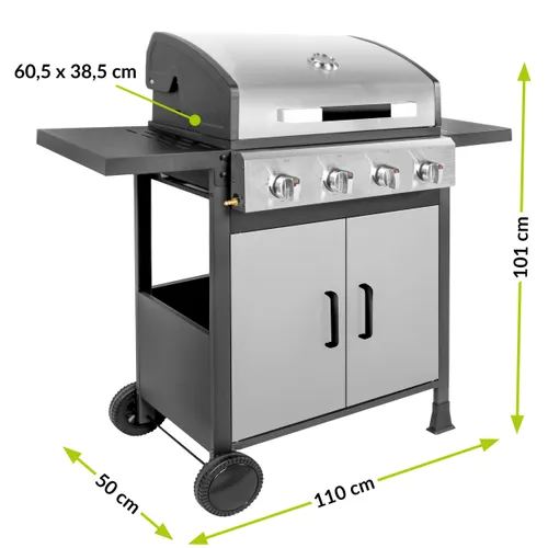 Grill gazowy BRENNER BR-G4N