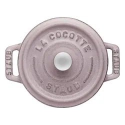 Mini garnek żeliwny okrągły , kwiat wiśni STAUB MINI COCOTTE 250 ML Kwiat Wiśni