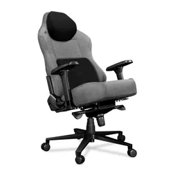 Fotel YUMISU 2054 Magnetic Jasnoszaro-czarny