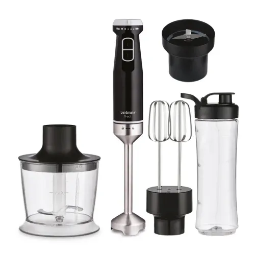 Blender Zelmer ZHB4642 X-act 1400W Rozdrabniacz Końcówka do ubijania Końcówka blendująca