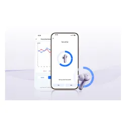 Słuchawki dokanałowe QCY MeloBuds N70 TWS Fioletowy