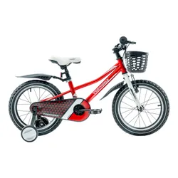 Rower dziecięcy GERMINA BMX 16 cali dla chłopca Czerwony
