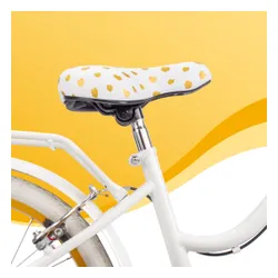 Rower dziecięcy SUN BABY Heart Bike 20 cali dla dziewczynki Biało-złoty