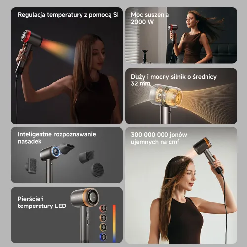 Suszarka DREAME AHG40A Gusto Grey 2000 W