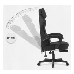 Fotel gamingowy CABRO C504 Czarny