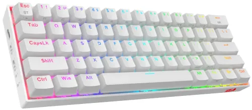 Klawiatura mechaniczna Redragon Draconic PRO K530 Brown Switch Biały