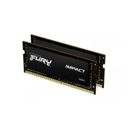 Pamięć Kingston FURY Impact DDR4 64GB (2 x 32GB) 3200 CL20 SODIMM Czarny