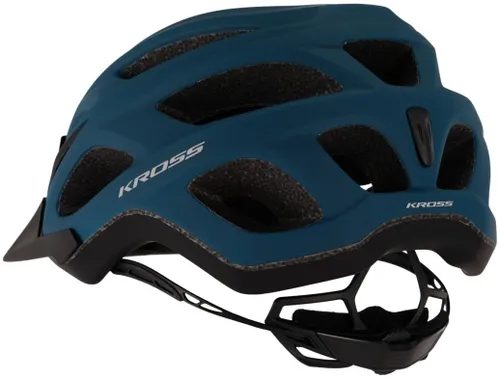 Kask rowerowy KROSS Congresso Niebieski MTB (rozmiar L)