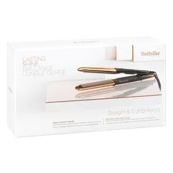 Выпрямитель для волос BaByliss Straight & Curl Brilliance ST482E - ионизация