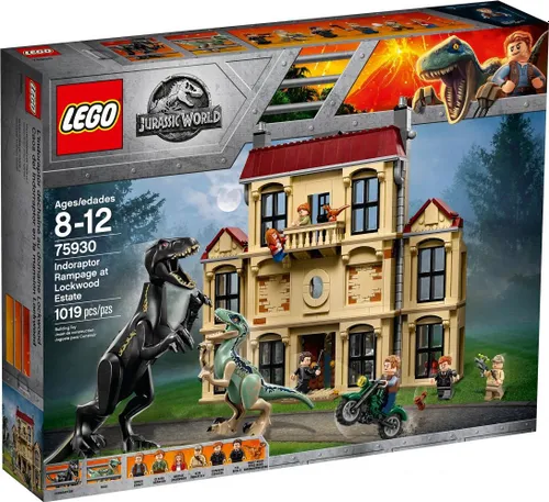 Конструктор Lego Jurassic World атака Индораптора (75930)