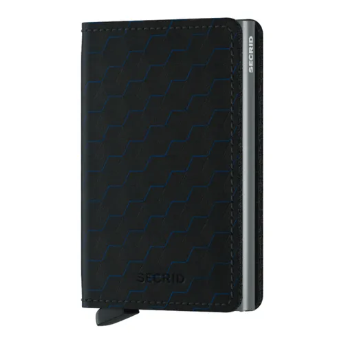 Küçük RFID Cüzdan Secrid Slimwallet Optical-black / titanium