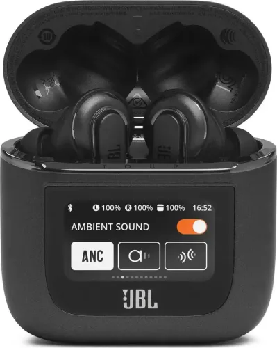 Słuchawki bezprzewodowe JBL Tour PRO 2 Dokanałowe Bluetooth 5.3 Czarny