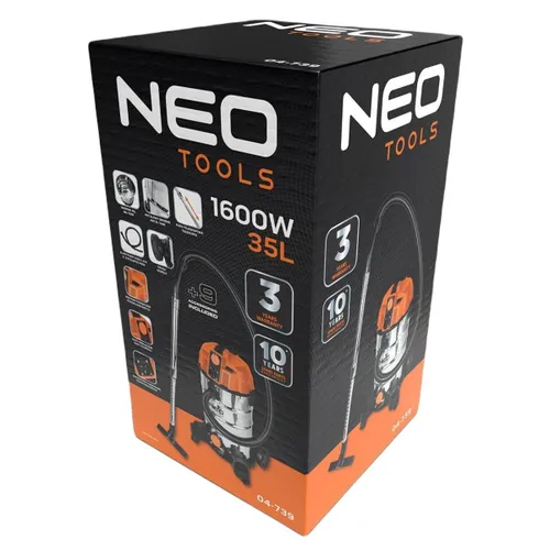 Odkurzacz przemysłowy NEO  TOOLS 04-739