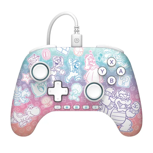 Pad PowerA Advantage Wired Controller Mushroom Kingdom do Nintendo Switch 2 Przewodowy