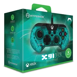 Геймпад Hyperkin X91 Wired Controller Aqua Green для Xbox, ПК-проводной