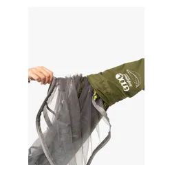Hamak ENO JungleLink Hammock System - charcoal/evergreen