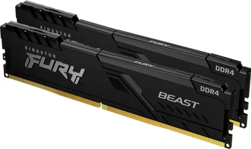 Pamięć Kingston Fury Beast, DDR4, 32 GB, 3733MHz, CL19 (KF437C19BB1K2/32)