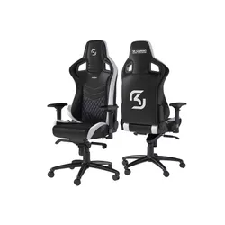 Fotel Noblechairs EPIC SK Gaming Edition Gamingowy do 120kg Skóra ECO Czarny