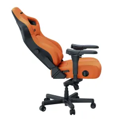 Fotel Anda Seat Kaiser 4 XL Gamingowy do 200kg Skóra Eco Pomarańczowy