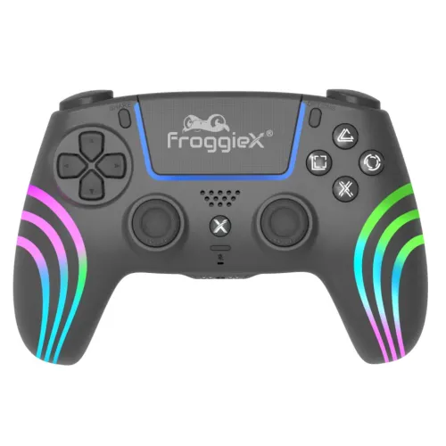 Pad FroggieX FX-P5-GP1-B do PS5 Bezprzewodowy Czarny