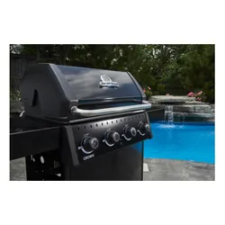 Grill gazowy BROIL KING Crown 410 Shadow 11.4 kWh 65 x 44 / 64 x 17 cm