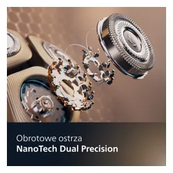 Golarka PHILIPS Seria i9000 Prestige Ultra SkinIQ Pro XP9402/11 Na mokro i sucho