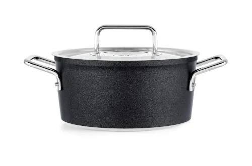 FISSLER Adamant 20 cm - garnek aluminiowy z pokrywką