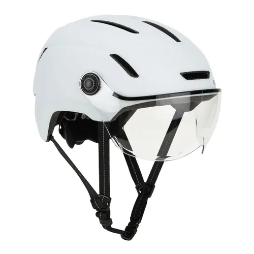 Kask rowerowy Giro Evoke Shield Integrated MIPS matte chalk