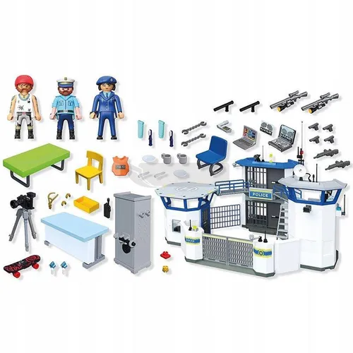 PLAYMOBIL CITY ACTION 71873 Policyjne centrum dowodzenia zestaw +4 lata