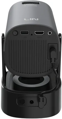 Projektor LIN Smart Travel One LP-K220 (1280x720), 110 ANSI lumen, Wi-Fi, Bluetooth, Wbudowana bateria